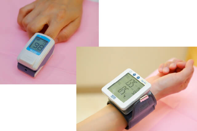 パルスオキシメーター＋血圧計